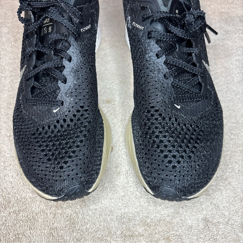Nike ZoomX VaporFly Next% 3 Womens Size 6.5 Black Metallic Gold Grain - Picture 5 of 8